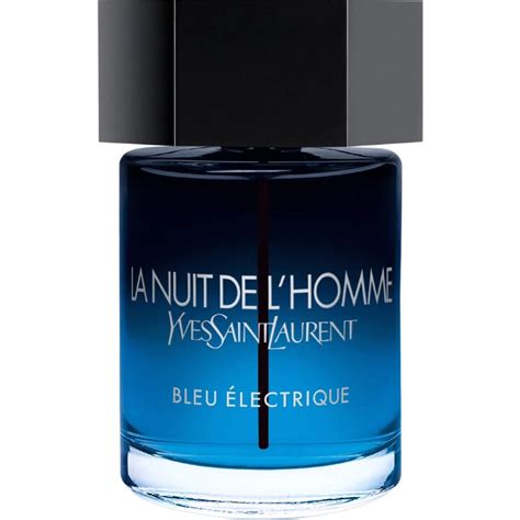 ysl la nuit de l'homme blue electrique|la nuit de l'homme 200ml.